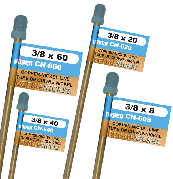 H. Paulin CN660 Copper Nickel Brake Line, Standard, 60 x 3/8-in Please make sure this part fits your need Y8