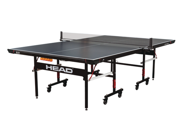Head Summit Foldable Pong Table Tennis with Net & Built-In Storage I7