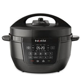 Instant Pot Wide Base Pressure Cooker with Easy Release, 7.5-qt