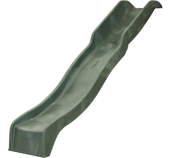 KidKraft Outdoor Plastic Wave Slide, Green, Ages 3 -10 E4
