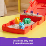 Kinetic Sand Single-Colour Sandy Farm Set for Ages 3+
