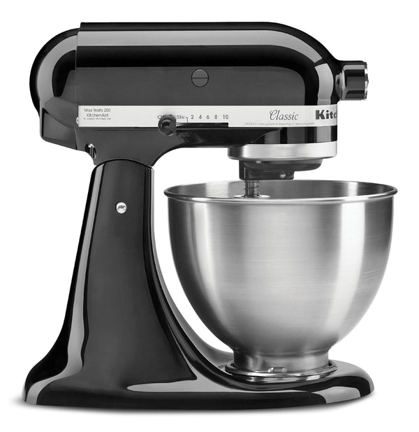 KitchenAid 4.5 Quart Classic Series Tilt-Head Stand Mixer, Onyx Black U9