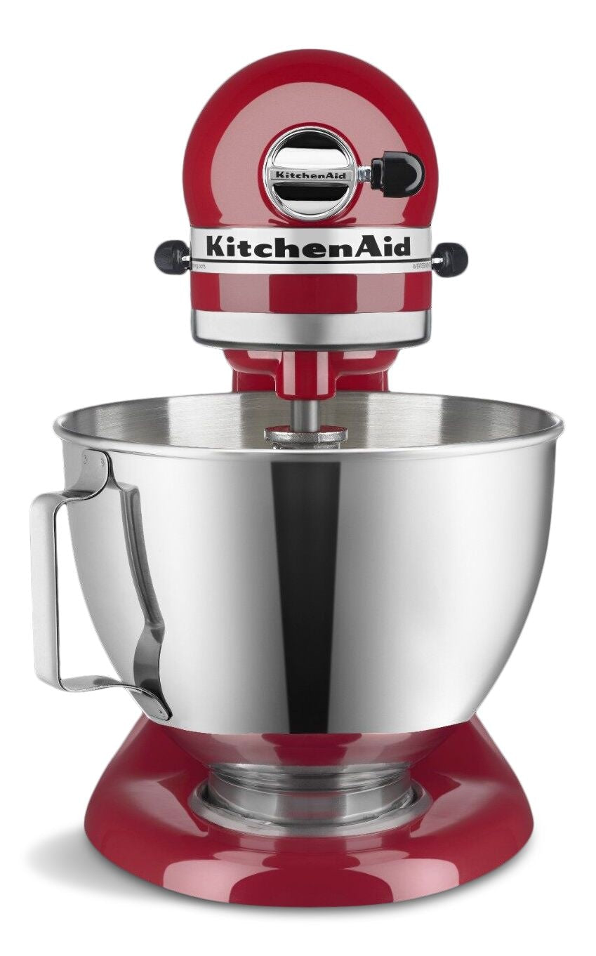 KitchenAid 4.5 Quart Tilt-Head Stand Mixer with 10 Speeds, Empire Red