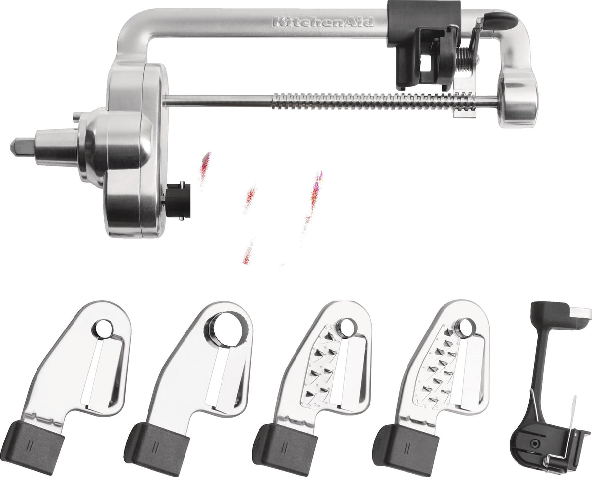 KitchenAid 7 Blade Spiralizer Plus Stand Mixer Attachment with Peel, Core & Slice