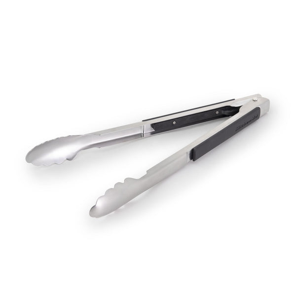 KitchenAid Stainless Steel Slide Locking Tongs, 12-in Z6