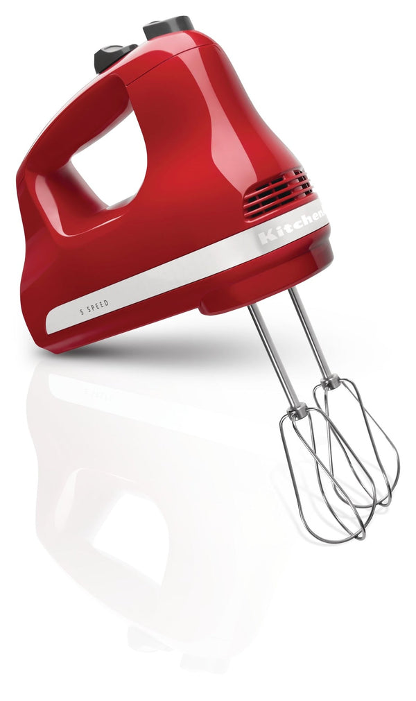 KitchenAid Ultra Power 5-Speeds Hand Mixer with Turbo Beater Empire Red Y1