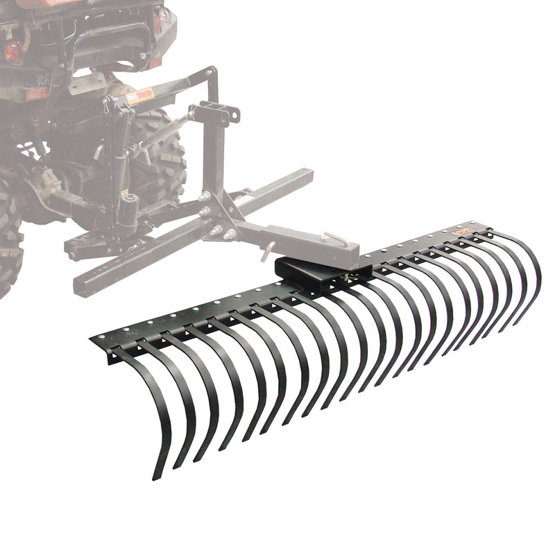 Kolpin ATV/UTV Dirtworks Tool Attachment Landscape Rake, 60-in F7