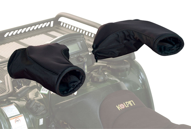 Kolpin Geartector Cold Weather ATV Handlebar Mitts, Black C4