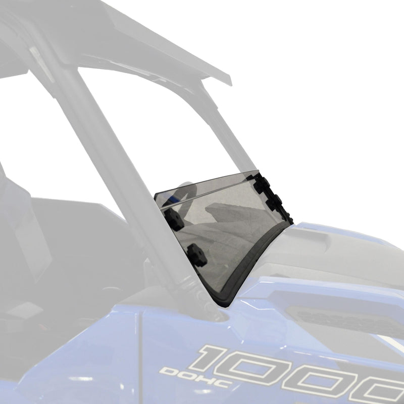 Kolpin Hard Coated Half Fixed Windshield, Polaris Ranger X7