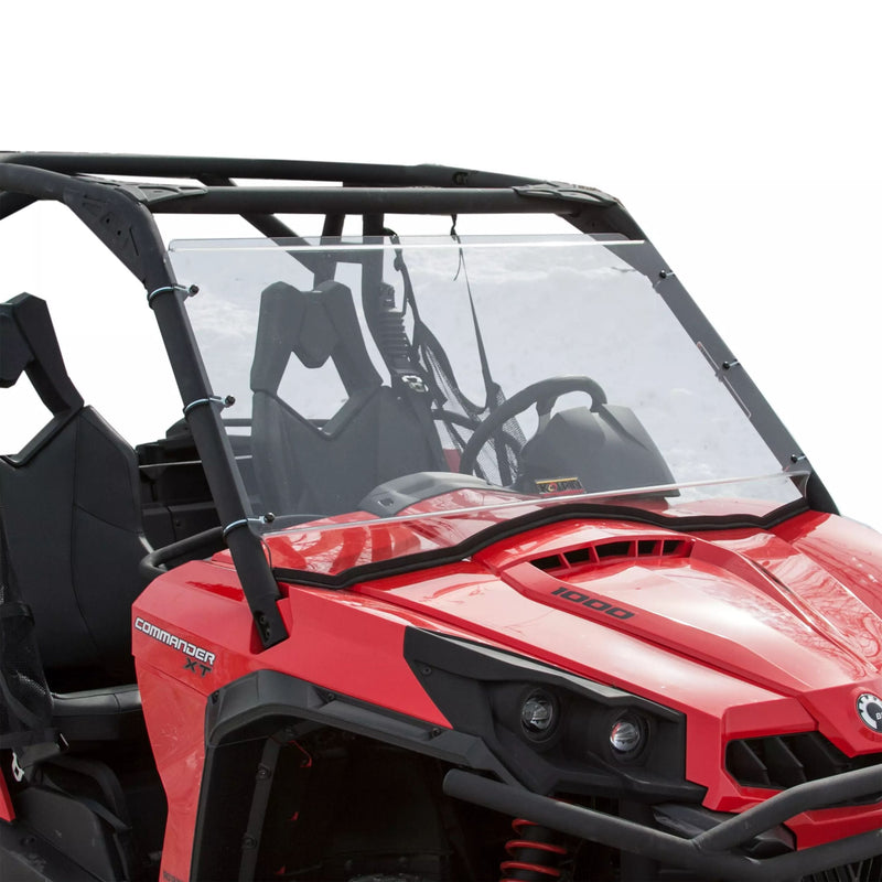 Kolpin Uncoated Full Fixed Windshield, Can-Am Commander E5