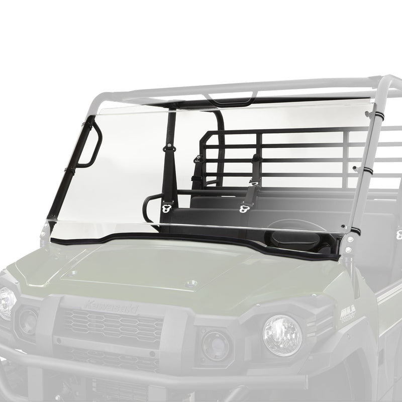 Kolpin Uncoated Full Fixed Windshield, Kawasaki Mule PRO FXT C1