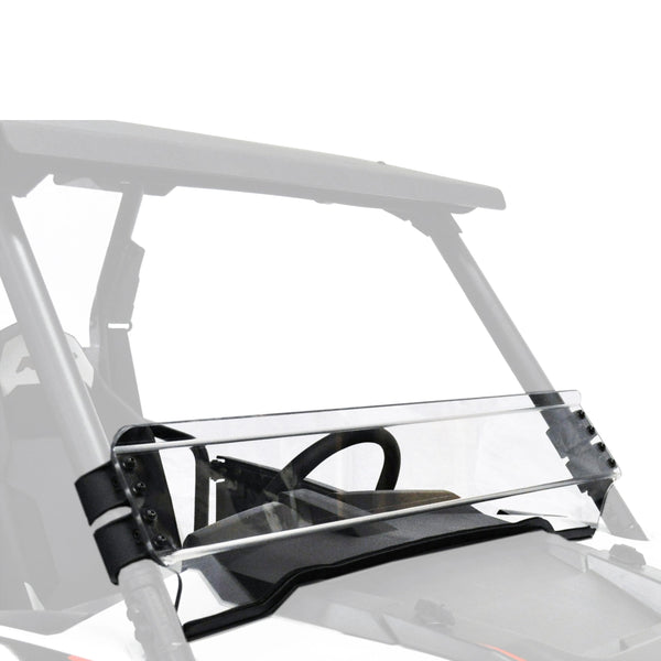 Kolpin Uncoated Half Fixed Windshield, RZR1000 Y4