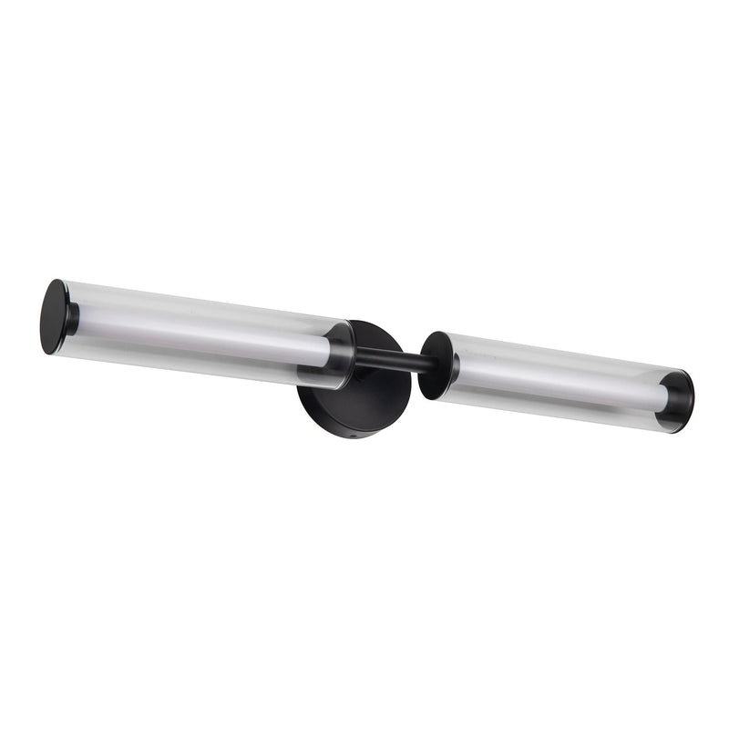 Kuzco Braga 5-in Vanity Light, Black Q8