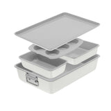 Lagostina Premium Stackable Cream Non-Stick Bakeware Set, 5-pc