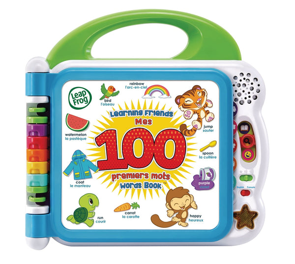 LeapFrog Learning Friends 100 Words Book Play Toy For Toddlers, Bilingual, Ages 18m+ L7