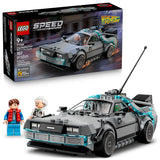 LEGO Speed Champions Time Machine From Back To The Future - 77256, 357-pcs, Ages 9+
