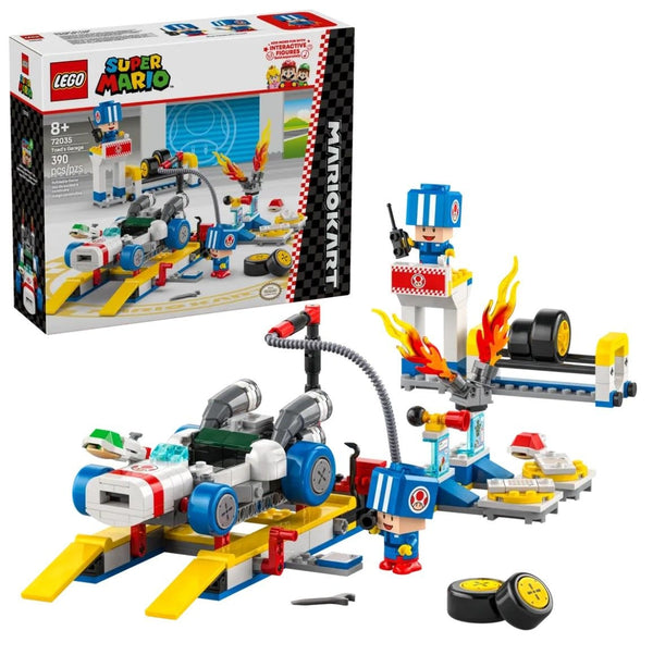 LEGO Super Mario: Mario Kart Toad's Garage - 72035, 390-pcs, Ages 8+ E0