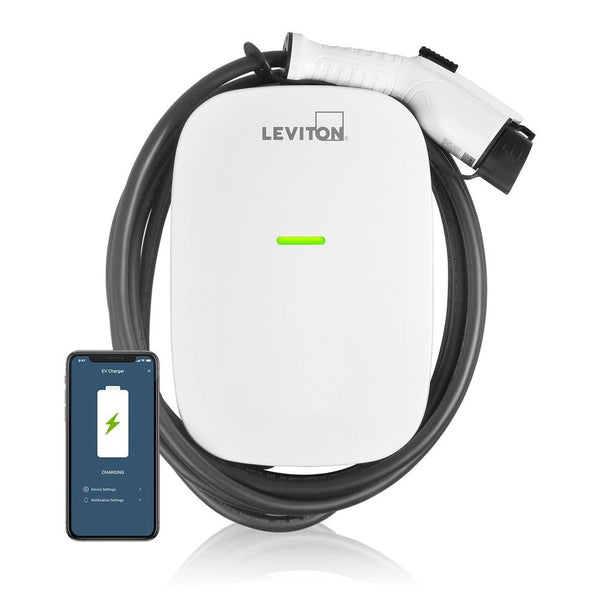 Leviton 80A Wi-Fi Level 2 Hardwired J1772 EV Charger E1