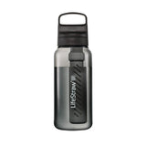 LifeStraw GO Series Water Bottle, 1-L, Black