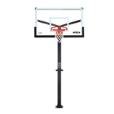 Lifetime Mommoth Bolt Down Basketball Hoop with 60-in Tempered Glass