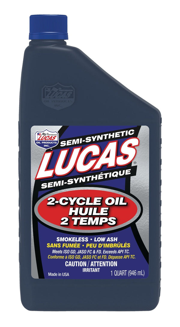 Lucas Oil 2-Stroke Semi-Synthetic Oil, 946-mL K4