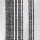 Master Chef Adjustable Stripped Apron for Cooking, Black & White, One Size