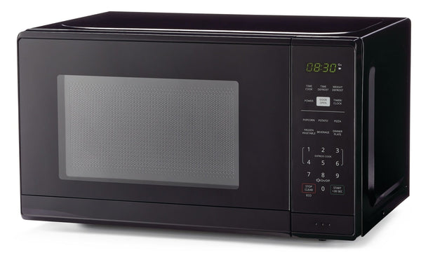 MASTER Chef Countertop Microwave, 700 W, Black, 0.7-cu-ft C3