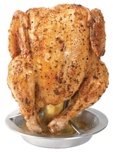 MASTER Chef Stainless Steel Folding Beer Can Chicken Holder/Chicken Roasting Rack Stand