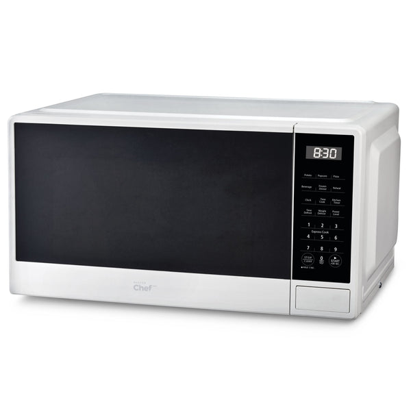 MasterChef Matte Microwave, White, 1.1-cu-ft J4