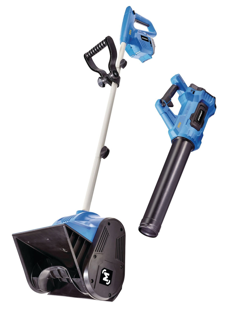 Mastercraft 20V Brushless 5.0Ah Snow Shovel & Blower Combo Kit, PWR POD Compatible Y2
