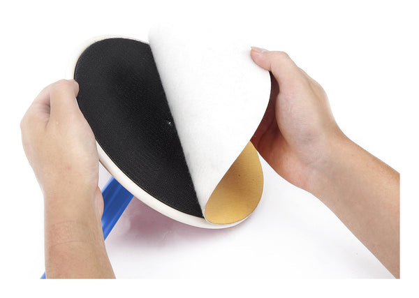 Mastercraft 220-Grit Fine Hook & Loop Sandpaper Discs For Random Orbital Sander, 9-in, 10-pc L2