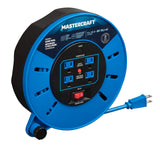 Mastercraft 30-ft 10A Retractable Extension Cord Reel