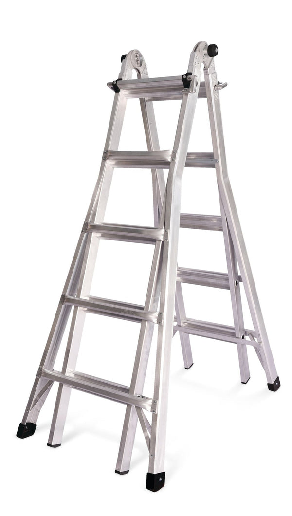 Mastercraft CSA Grade 1 Aluminum Multi-Task Ladder, 21-ft, 250-lb L0