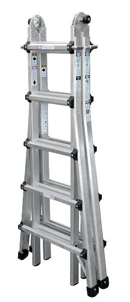 Mastercraft Grade 1A Aluminum Multi-Task Ladder, 21-ft, 300-lb G0
