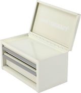 Mastercraft Mini Toolbox with 2 Drawers, New White