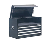 Mastercraft Powder-Coated Steel Tool Chest with Liners, Black, 36-in