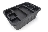 Mastercraft Tote Insert Tray with Carry Handle, Black, 2-pk