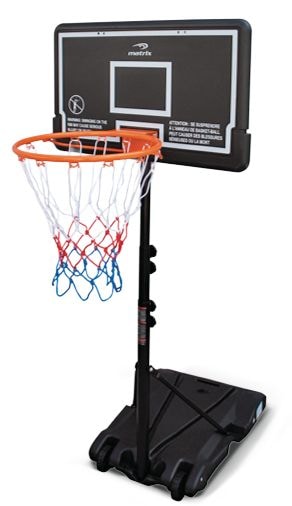 Matrix 4-in-1 Jr Portable Adjustable Basketball Backboard System with Wheels M3
