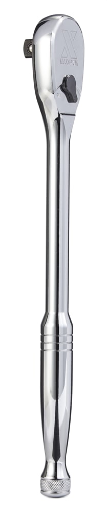 MAXIMUM 1/2-in Drive 90-Tooth Ratchet, CRV, Nickel-Chrome Plating, 13-in P4