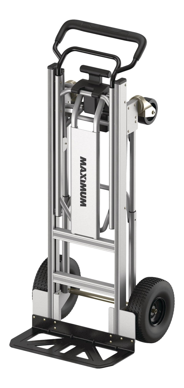 MAXIMUM 3-in-1 Hybrid Aluminum Hand Truck & Cart, 800 lb & 1000 lb Load Capacity, No Assembly Required B2