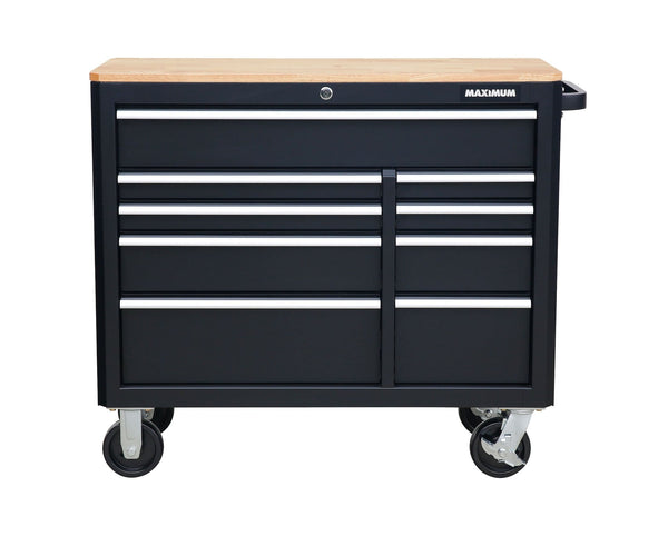 MAXIMUM Tool Cabinet with Integrated Power Strip, 43-in D2
