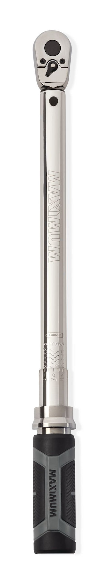 MAXIMUM Torque Wrench, 3/8-in Drive, 20-100 ft-lb I9