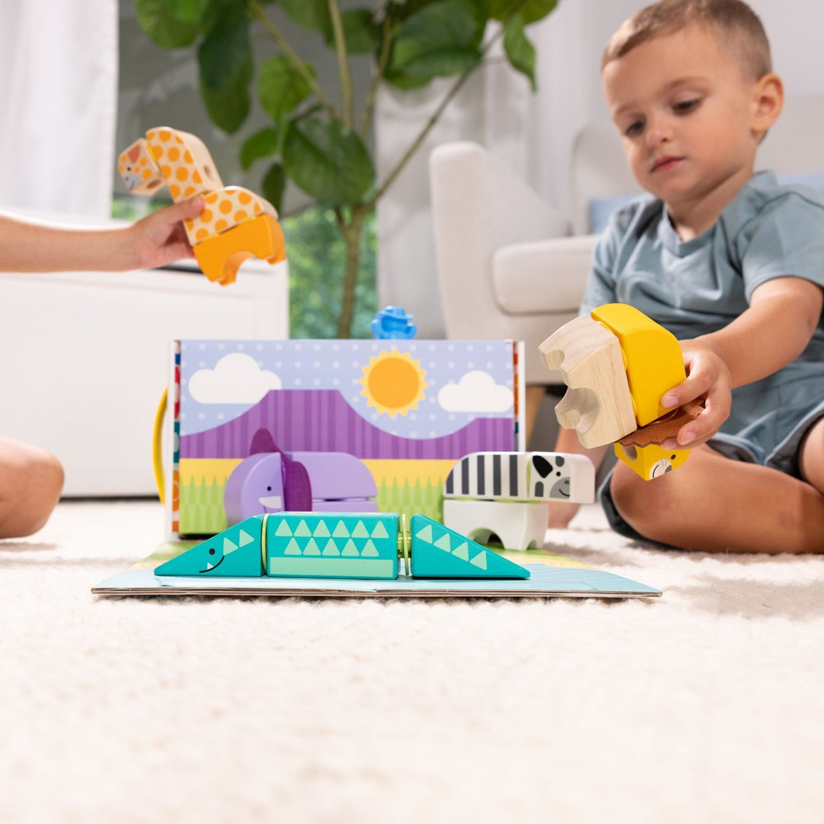 Melissa and Doug/Spin Master Blockables for Ages 2+