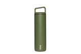 MiiR Wide Mouth Stainless Steel Insulated Travel Water Bottle, Evergreen, 20-oz