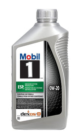 Mobil 1 ESP Emission System Protection X2 Advanced Fuel Economy 0W20 Synthetic Engine/Motor Oil, 946-mL