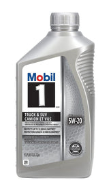 Mobil 1 Truck & SUV 5W20 Synthetic Engine/Motor Oil,