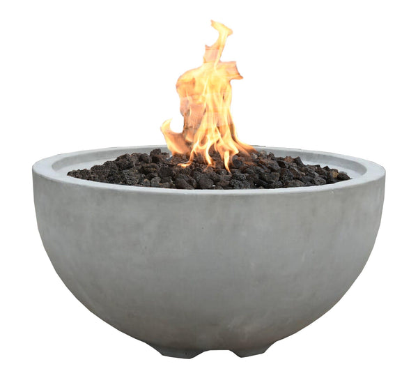 Modeno Nantucket Outdoor Gas-Fueled Fire Bowl, 40,000 BTUs, 27 x 27 x 14-in R3