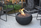 Modeno York Round Fire Bowl, Liquid Propane, 40,000 BTU