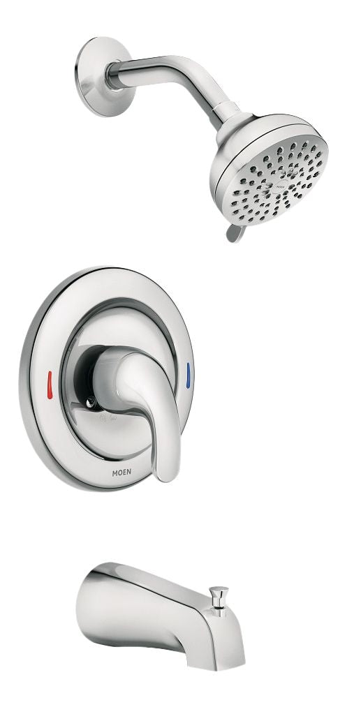 Moen Adler Single Handle Tub Shower with Posi-Temp, Chrome S7
