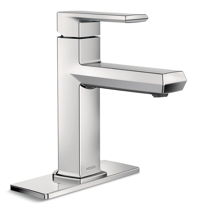 Moen Neese Single Handle Bathroom Faucet, Chrome S3